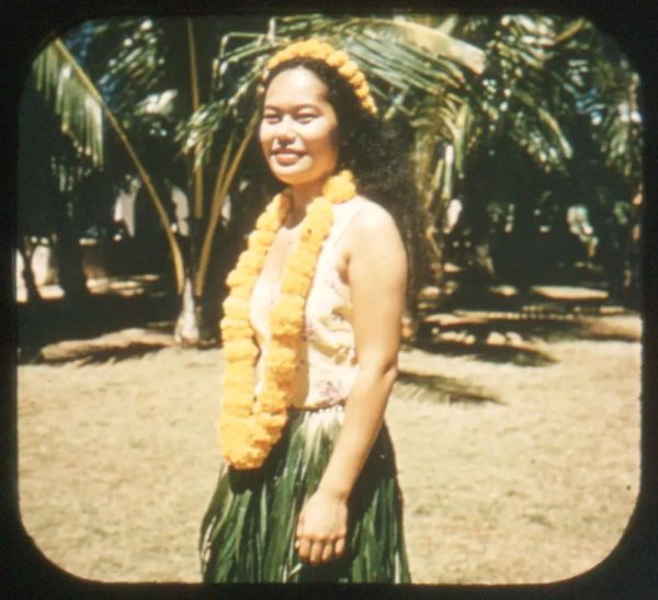 Hawaiian Hula Dancers - Hawaii - View-Master Gold Center Reel - vintage - #61 Hot on Sale