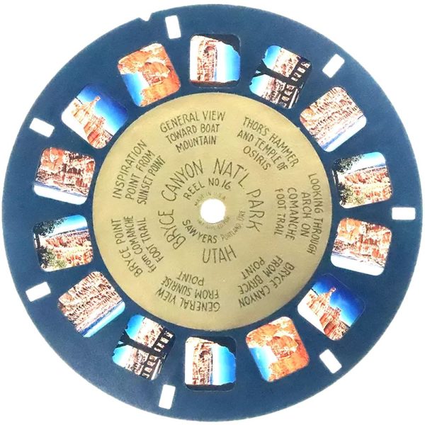 Bryce Canyon National Park - Utah - View-Master Gold Center Reel - vintage - #16 For Discount