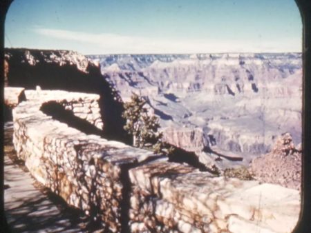 Grand Canyon - El Tovar to Yavapai Point - View-Master Gold Center Reel - vintage - #27 Supply