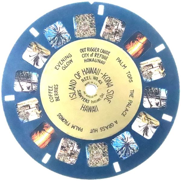 Island of Hawaii - Kona Side - Hawaii - View-Master Gold Center Reel - vintage - #65 For Discount