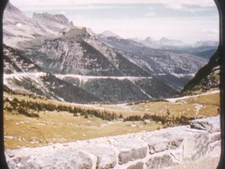 Glacier Nat l Park - Going to the Sun - View-Master Gold Center Reel - vintage - #48 For Cheap