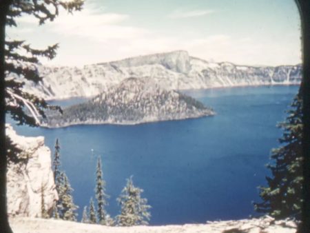 Crater Lake - Oregon - View-Master Gold Center Reel - vintage - #21 Fashion