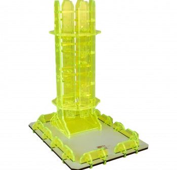 Blackfire Dice Tower - Peridot Twister Online now