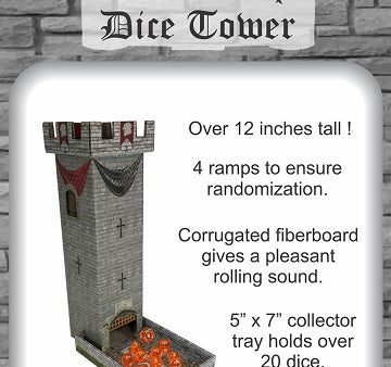 Castle Keep Dice Tower Fashion