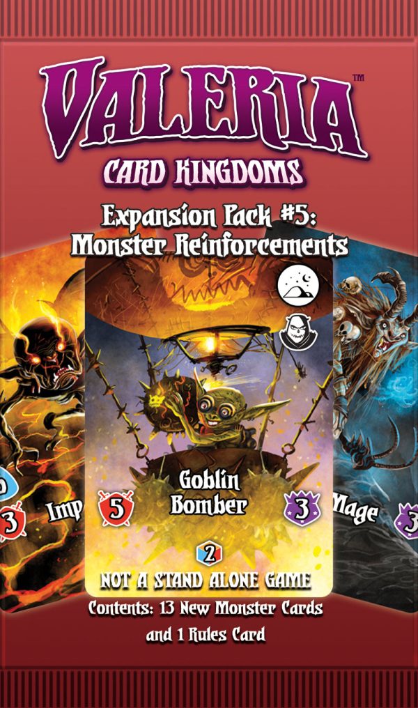 Valeria: Card Kingdoms - Expansion Pack #05: Monster Reinforcements Supply