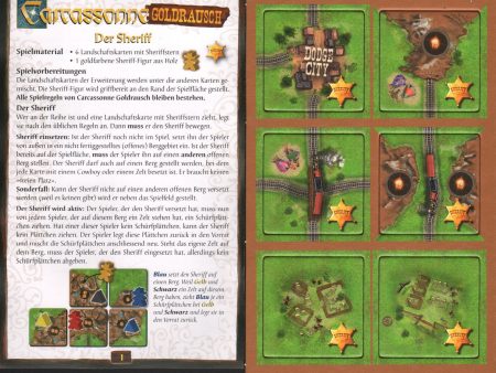 Carcassonne: Goldrausch - Der Sheriff (German Import) For Sale