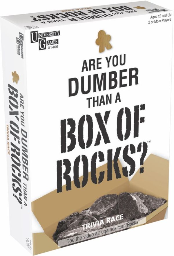 Are You Dumber Than a Box of Rocks? Supply