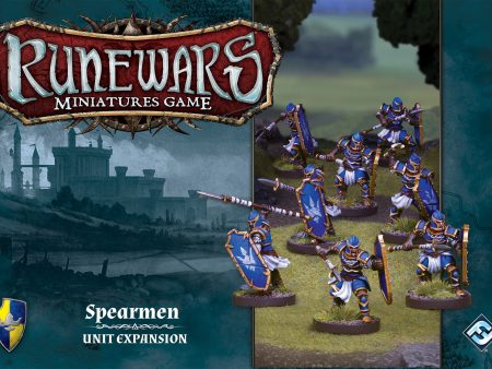 Runewars Miniatures Game: Spearmen - Unit Expansion Online Hot Sale