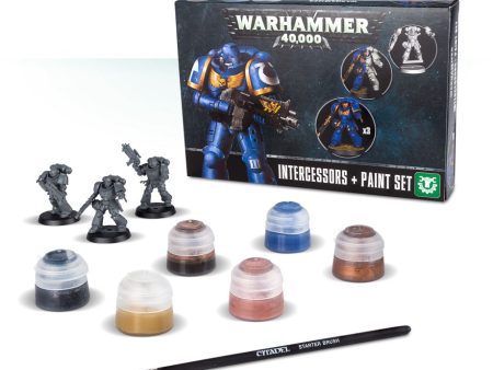 Games Workshop - Intercessors + Paint Set Sale