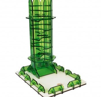 Blackfire Dice Tower - Emerald Twister For Discount