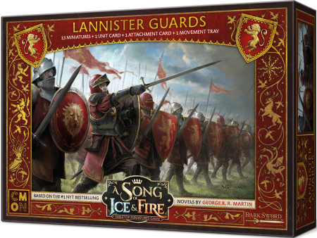 A Song of Ice & Fire: Tabletop Miniatures Game - Lannister Guards For Sale