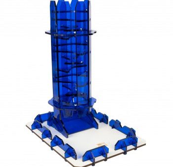 Blackfire Dice Tower - Sapphire Twister Fashion