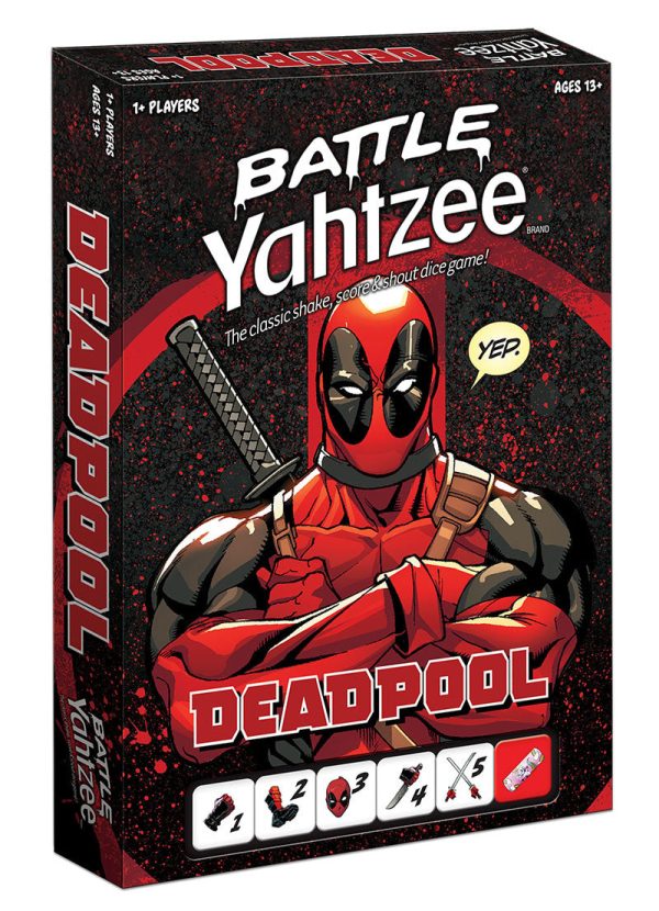 Battle Yahtzee: Marvel Deadpool Supply