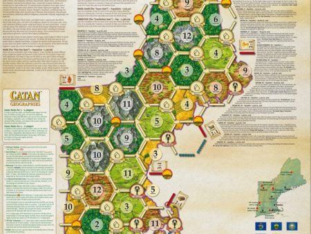 Catan Geographies: New England Online Sale