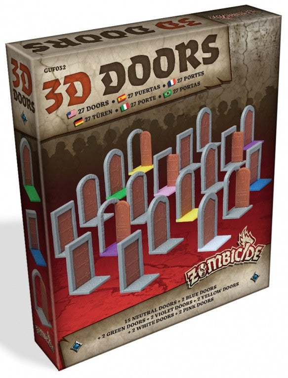 Zombicide: Black Plague - 3D Doors on Sale